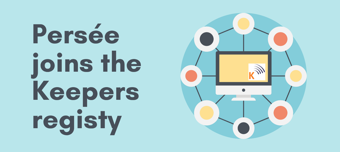 Persée joins the Keepers Registry
